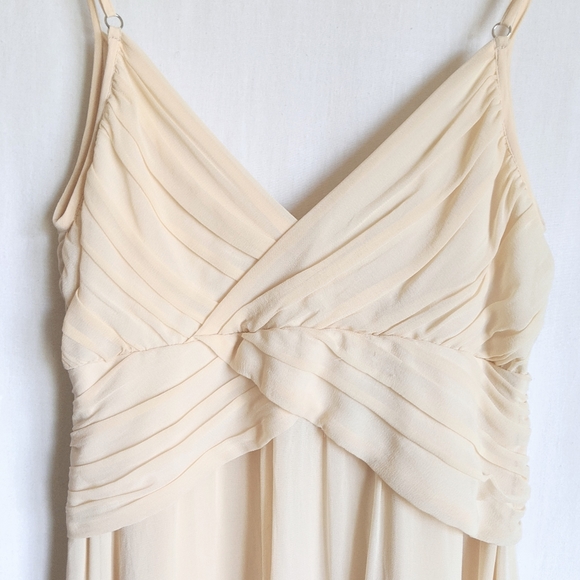 Theory Layna Blush Chiffon Silk Dress - Picture 7 of 10